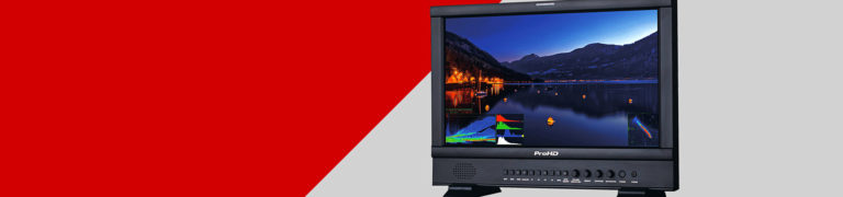 JVC - DT-N17F - ProHD 17,3” – Monitor de Estúdio Broadcast